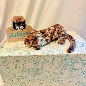 SOLD - NWT Jellycat Little Livi Leopard - RETIRED! RARE! VHTF!!!